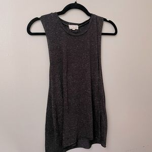 Lucca Couture Muscle Tank textured grey